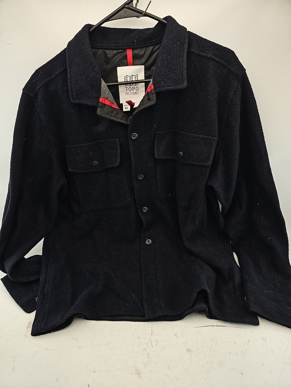 Topo Designs Wool Blend Shirt Jacket
